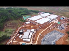 Ogrodzenie panelowe PCV Tucz do tuczu Prosiaczek Przedszkole z podajnikiem wykańczającym