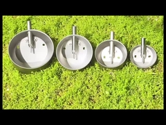 SS304 Automatyczny poidło dla świń w kształcie owalnym